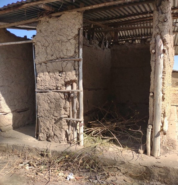 A Vented Improved Latrine for Boys and Girls (VIP latrine)