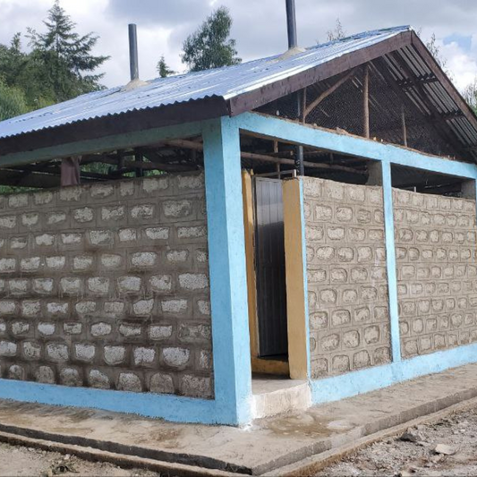 A Vented Improved Latrine for Boys and Girls (VIP latrine)